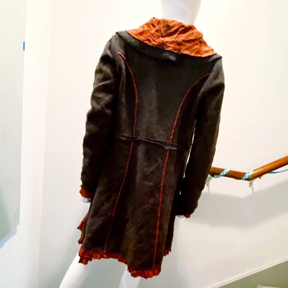 Anthropologie Sparrow Wool & Silk Cardigan Jacket - Picture 4 of 12